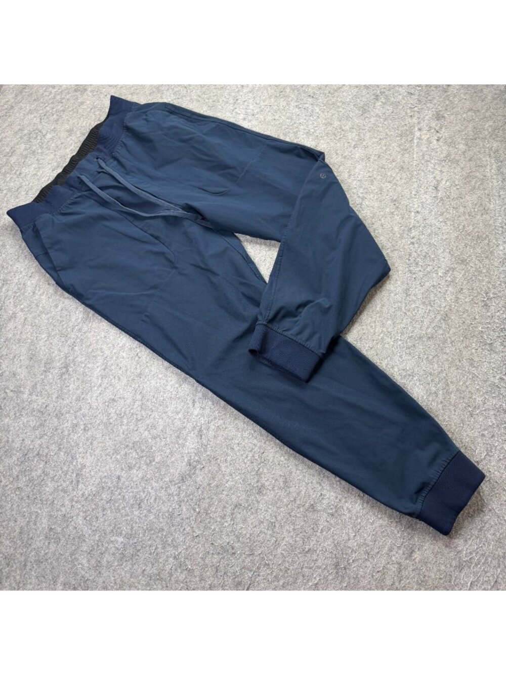 Lululemon ABC Jogger Woven Warpstreme Men L Blue 28" LM5A29S